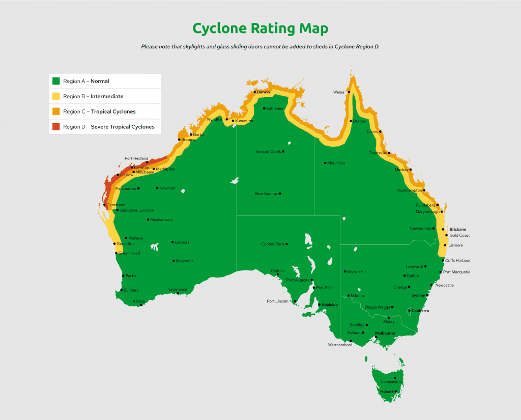 List Of Cyclones In Australia